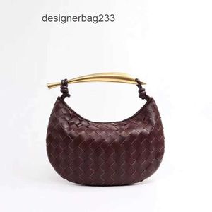 Girl Woven Påsar Sardine Luxury Cow Classic Venata Handhalf Luxury Botegas Tote Bag Shark Soft Leather Pleated Large Capacity Casure Carrying Underarm 29cm R742