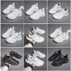 Sapatos esportivos para homens mulheres triplo branco preto designer mens trainer tênis GAI-66