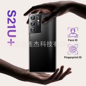 새로운 크로스 국경 휴대폰 S21 Ultra Android 스마트 폰 5.2 인치 Lazada 외국 무역 전화 지원 71