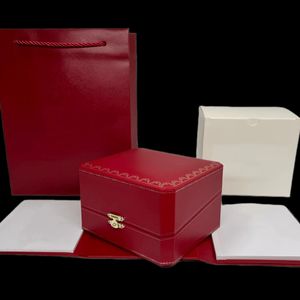 Fábrica de atacado Personalização Caixas de Relógio Vermelho Fornecedor Vermelho Com Caixa de Madeira Original Cartão de Papel Watche Aço Inoxidável Luxo Moderno Relógio de Pulso Masculino Top Doméstico