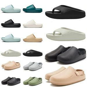 Designer Sandals Salm Slide Mule Slipper Salare Män