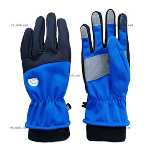 2024アメリカデザイナーThe Nort Face Men's Outdoor Gloves New Women Man Waterproof Riding Plus Velvet Thermal Fitness Outdoor