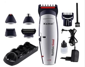 5 in 1 electric man grooming kit beard trimmer nose lettering cutter beard shaver styling clipper all in one body hair remover9048831