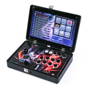 Konsoler GWALSNTH 3D Pandora Box Portable 40S Arcade Games Console 26800 i 1 Pandora -spel med 14 -tums HD Play Video Game Machine