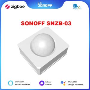 Kontroll SONOFF SNZB03 ZigBee Motion Sensor Detector Smart Device Fjärrkontroll via Ewelink ZBBRIDGE krävs Support Alexa Google Home