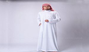 アバヤのアラビア伝統的な男イスラム教徒の長いローブドレスjubba thobe balouse gownイスラム服アラビア衣装eth3288481