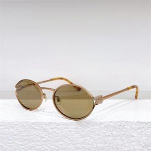High quality designer sunglasses, oval lenses, men's and women's fashionable sunglasses