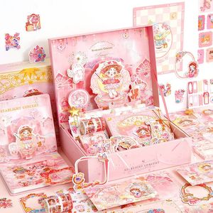 Xin Mo Fu Guang Yao Chosen Surprise Handheld Account Gift Box Set Мультфильм Симпатичные подарки для творчества Студенческие портативные инструменты для учетной записи 240229