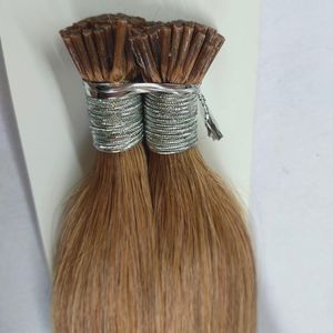 2024 Nowy Rok Popularny kij I TIP ELEJESS HAIR 300 STRANDS NA 1 GRAM na pasmo keratyny kij ludzkie dziewicze włosy