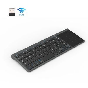 Keyboards 2.4GHz Wireless Keyboard with Number Touchpad Mouse 2 In 1 Thin Numeric Keypad for Android Windows Desktop Laptop PC TV Box
