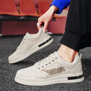 Hotsale män kvinnor mesh löpskor mjuk komfort svart vit beige mörkgrå lila brungrön gula mens tränare sport platt sneakers gai