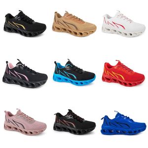 Männer Frauen Laufschuhe GAI Schwarz Weiß Lila Rosa Grün Marineblau Hellgelb Beige Nude Pflaume Herren Trainer Sport Turnschuhe 37 Trends