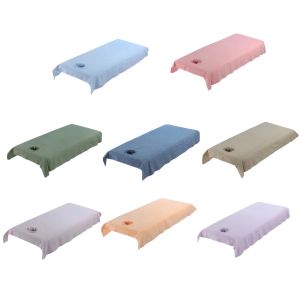 Produkter Skönhetssalong Makeup Cosmetic Spa Återanvändbar tvättbar bomull Akupunktur Massagebord Bed Pad Cover Sheet