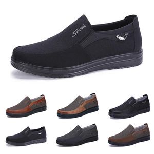 corsa primavera autunno estate grigio uomo scarpe basse traspirante Blu morbida Suola divisa Scarpe Khaki scuro suola piatta sneakers da uomo GAI-362425