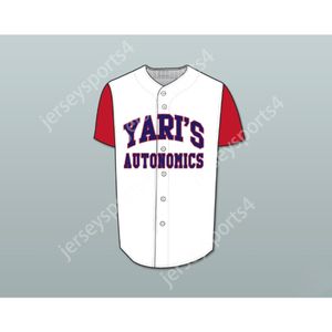 Jeff Greene 34 Yari 's Autonomics Baseball Jersey Stitch Sewn Deluxe Edition Stitched