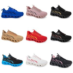 Women 2024 Running Shoes Men GAI Black White Purple Pink Green Navy Blue Light Yellow Beige Nude Plum Mens Trainers Sports Sneakers Sixty 307 s