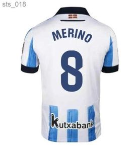 Fotbollströjor Real Sociedad Men Set Kids Kit Barrene Merino Fdez Oyarzabal Take Sorloth Silva Football Shirts T 2023 2024 Equipment Home Away Third 3rdh2434