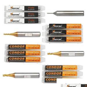 Ferramentas de diagnóstico 1.0mm 1.5mm 2.0mm 2.5mm sonda de fresa para xhorse condor mini plus golfinho Xp-005 Xp-007 corte de chave gota del dh9hn