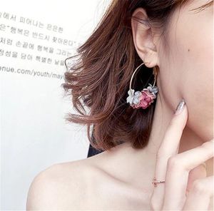 Dangle Earrings Korean Fashion Ear Jewelry Personality Joker Pendant Online Celebrity With Long Temperament.