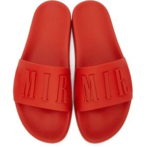 AM Designer Pool Slide Mens Slippers Womens Pillow Comfor