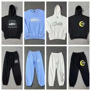 Cortiez Men's Hoodies Sweatshirts Luxury Cortez Rules World Corteize Trackuit Grey Suit UK Street Fashion 1：1最高品質の悪魔Islan Hoodie Jogging Pants AJ