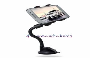 Universal Long Arm 360 Degree Rotating Car Windshield Flexible Suction Cup Mount Stand Holder Swivel for iphone Samsung LG Cell ph7442600