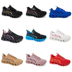 men women running shoes GAI black white purple pink green navy blue light yellow Beige fuchsia Nude plum mens trainers Female sports sneakers jun14 trendings