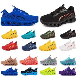 spring men women shoes Running Shoes fashion sports suitable sneakers Leisure lace-up Color black white blocking antiskid big size GAI 26