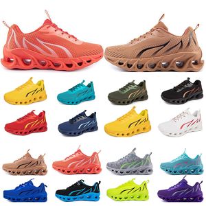 spring men women shoes Running Shoes fashion sports suitable sneakers Leisure lace-up Color black white blocking antiskid big size GAI 89