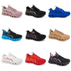 Men Women Running Shoes GAI Black White Purple Pink Green Navy Blue Light Yellow Beige Nude Plum Mens Trainers Sports Sneakers Sixty Six