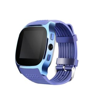 T8 GPS Smart Watch Bluetooth Passometer Sport Aktiviteter Tracker Smart Wristwatch med kameraklocka Sim Slot Armband för iPhone 1977632