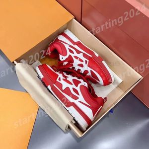 2024 Fashion Skate Shoes Men Designer Running Shoe Chunky Platform Defender Shoe Classic präglade gummi äkta läder sneakers skor tenis 36-45 T31