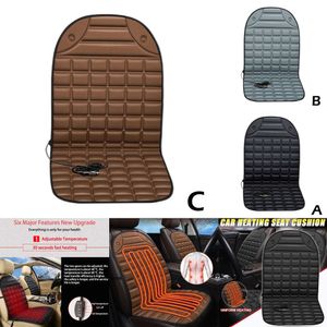 New 12V Heater Warmer, Universal Winter Cushion Car Heated Seat Cover With Fast Heating Pad