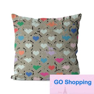 Top European and American Famous Affordable Luxury Style Square Fashion Living Room Sofa Short Plush Pillow Cover