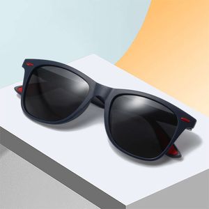 Modische polarisierte quadratische Michelin-Sonnenbrille für Herren zum Autofahren, UV-beständige und Sonnenschutz-Fahrbrille