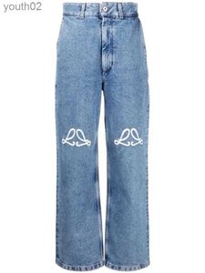 Kvinnors jeans jeans kvinnors designer byxa ben öppna gaffel tät capris byxor lägga till fleece förtjockas varmt bantning jean byxor märke 240304