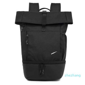 trendy roll up backpack new high capacity student bag outdoor basketball training travel computer bag