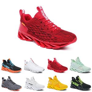 Runningskor Spring Autumn Summer Pink Red Black White Mens Low Top Breattable Soft Sole Shoes Flat Sole Men GAI-104 Trendings