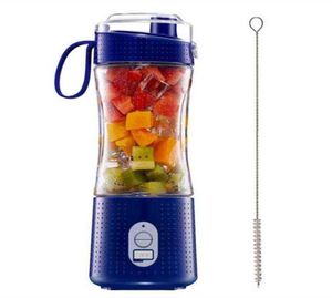 Portable Personal Blender 6 Blades Rechargeable Mini Travel Fruit Ice Electric Smoothie Blender Juicer Cup Maker Mixer H11031884556