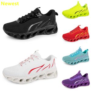 2024 hot sale running shoes men woman white navys creams pink black purples grays trainers sneakers breathable GAI