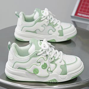 Running Shoes Men Comfort Flat Breathable White Black Green Shoes Mens Trainers Sports Sneakers Size 38-44 GAI Color22