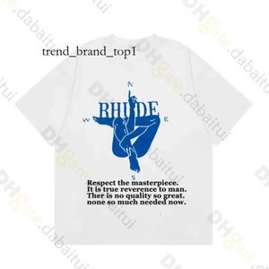 Shorts rhude Shorts Shorts Spring Summer Maglietta Rhude Man T Shirts Women Tees Skateboard Oversize Uomini T-Shirt Short Shirt Brand Brand Magliette da uomo 2695