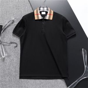 Herren-Designer-Poloshirt, modische Stickerei, kurze Ärmel am Revers, T-Shirt, lässiges Poloshirt in verschiedenen Farben, bevorzugt M-3XL