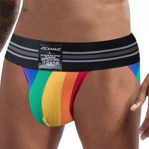 Cueca de treino masculina JOCKMAIL roupa íntima sexy JM381