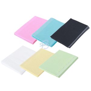 Model high quality 125 pcs/pack Dental Disposable Bib Towel Waterproof Medical Paper Scarf Tattoo Clean Mat Table cloths Dental tool