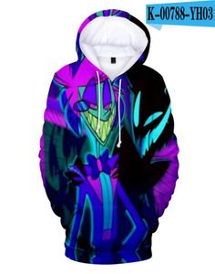 2020 nowy film animacji Hazbin El Hell Princess Charlie 3D Hooded Bluza Menwomen Casual Hip Hop Bluies Halloween Costum4012972