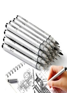 Najlepszy wodoodporny pióro Pióro Kreskówka szkic szkic Pigma Micron Liner Pędzle Hook Line Pen do rysowania materiały dzieła sztuki 21026904925