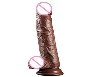 SS18 Sex Toy Massager -rem på realistiska dildos för kvinnor Big Dick Toys enorma dildo penis med sugkopp gay lesbisk vuxen produc9834171