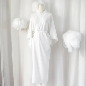 Ubrania etniczne Kobiety Japońskie tradycyjne Kimono Juban White Yukata Dom