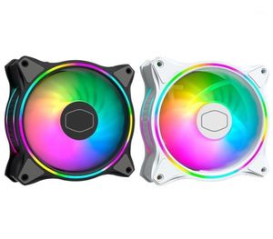 Fans Coolings MF120 HALO Dual Ring Addressable RGB Fan For PC Computer Case Liquid Radiator 35EA13374972